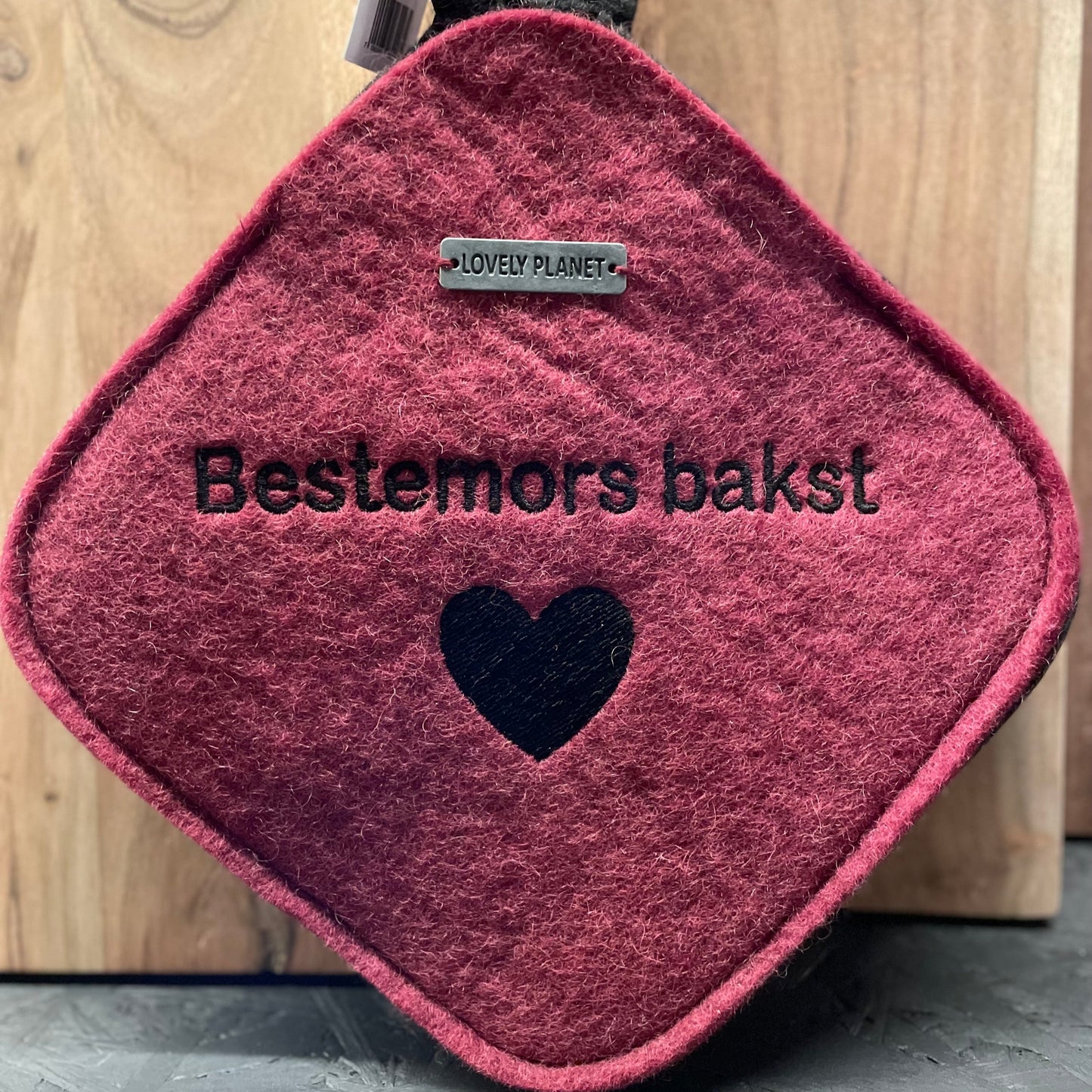 Gryteklut «bestemors bakst» Rustrød