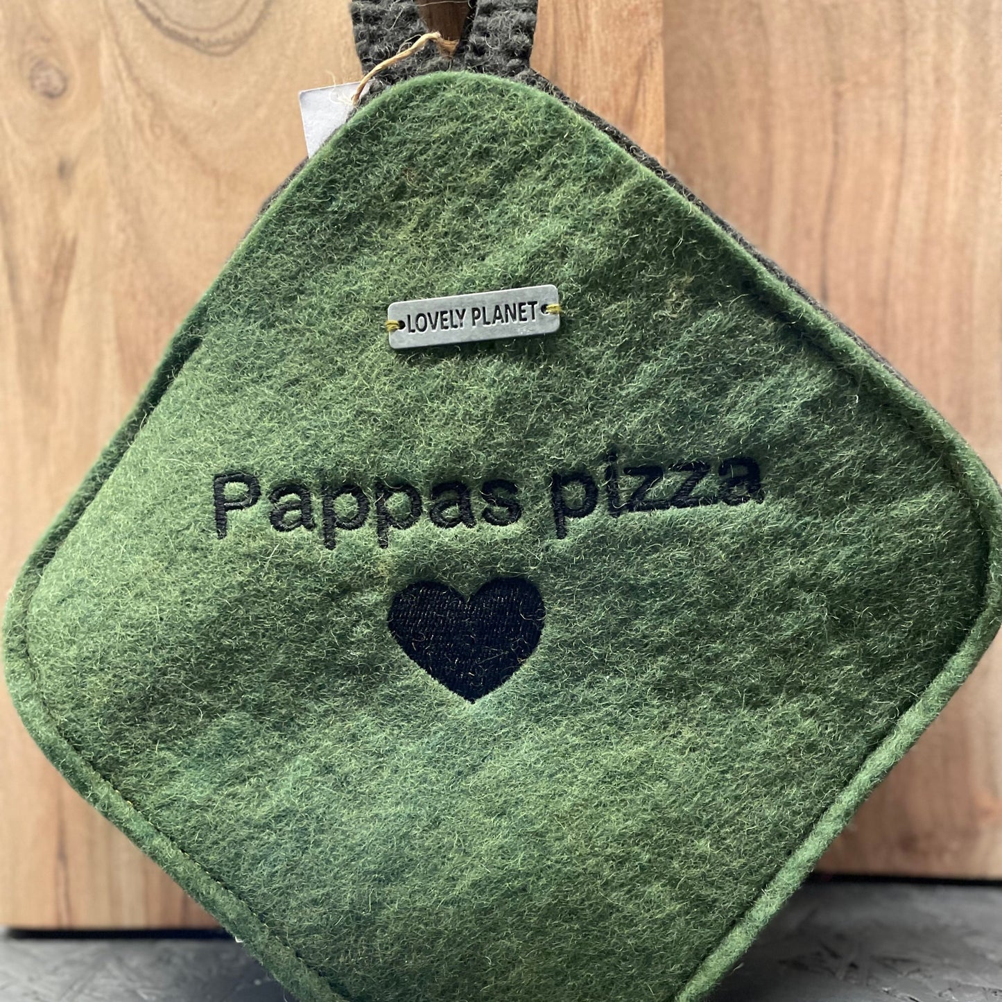 Gryteklut «pappas pizza» grønn