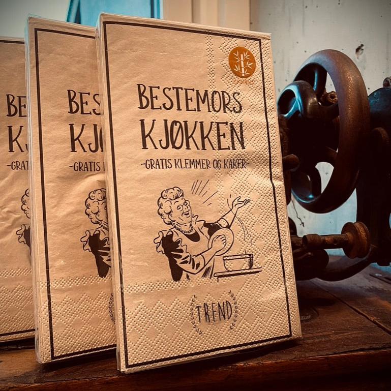 Serviett "Bestemors kjøkken"