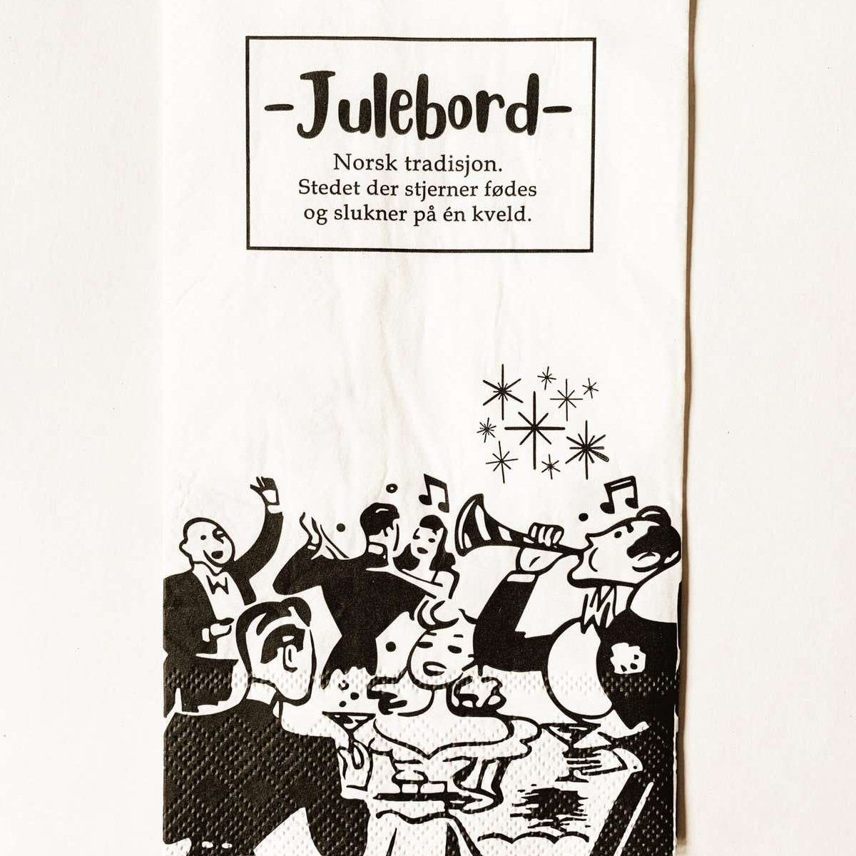 Serviett "Julebord"